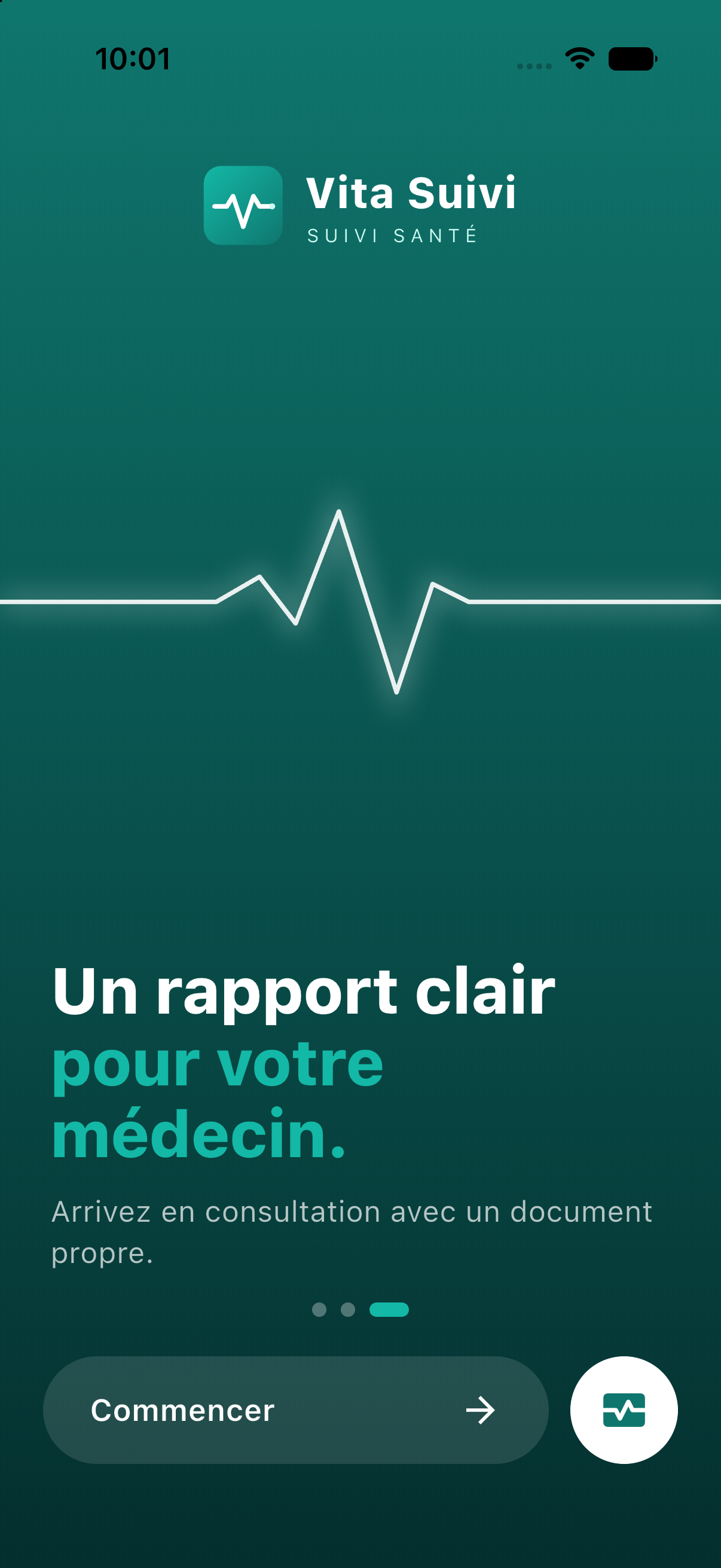 Présentation : rapport pour le médecin